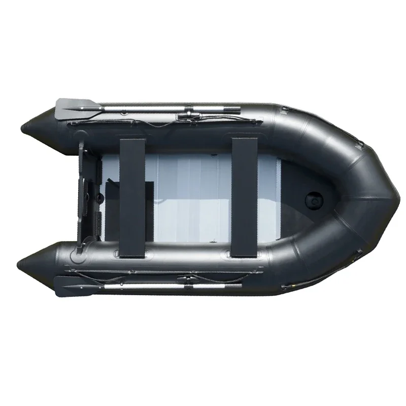 Drop Stitch Aluminum Inflatable Boat 2.3m-4.3m Outdoor Water Equipment Inflatable Fishing Boat Drifting Rubber Boat