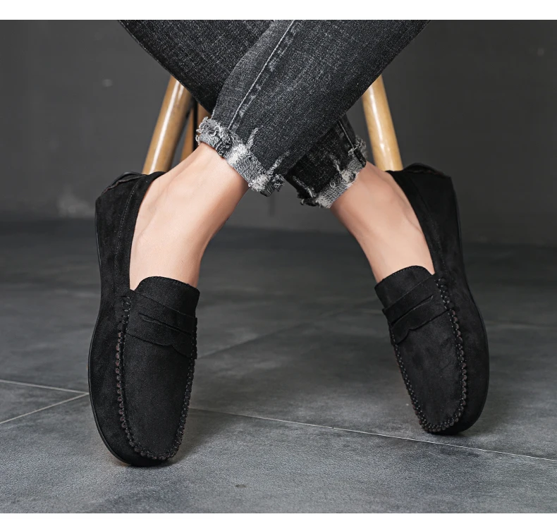 Männer Slipper Freizeit schuhe Boots schuhe Männer Turnschuhe neue Mode Fahr schuhe Walking Casual Loafers männliche Turnschuhe Schuhe – Detail 8
