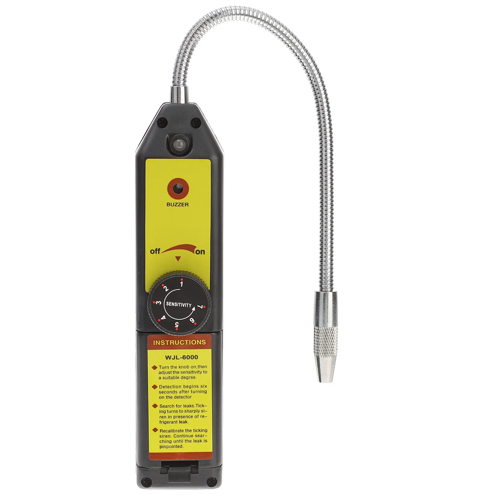 Refrigerant Leak Hvac Tool Automatic Reset Adjustable Sensitivity Halogen Gas High Precision Battery Indicator
