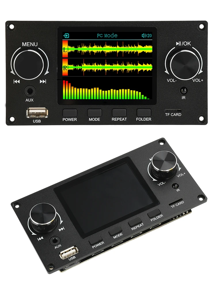 2,8-inch TFT-versterker Bluetooth DC 4,5-5,0 V 5 W MP3-decoderkaart Car Audio USB TF FM-radiomodule MP3-speler Kleurenscherm - afbeelding 2