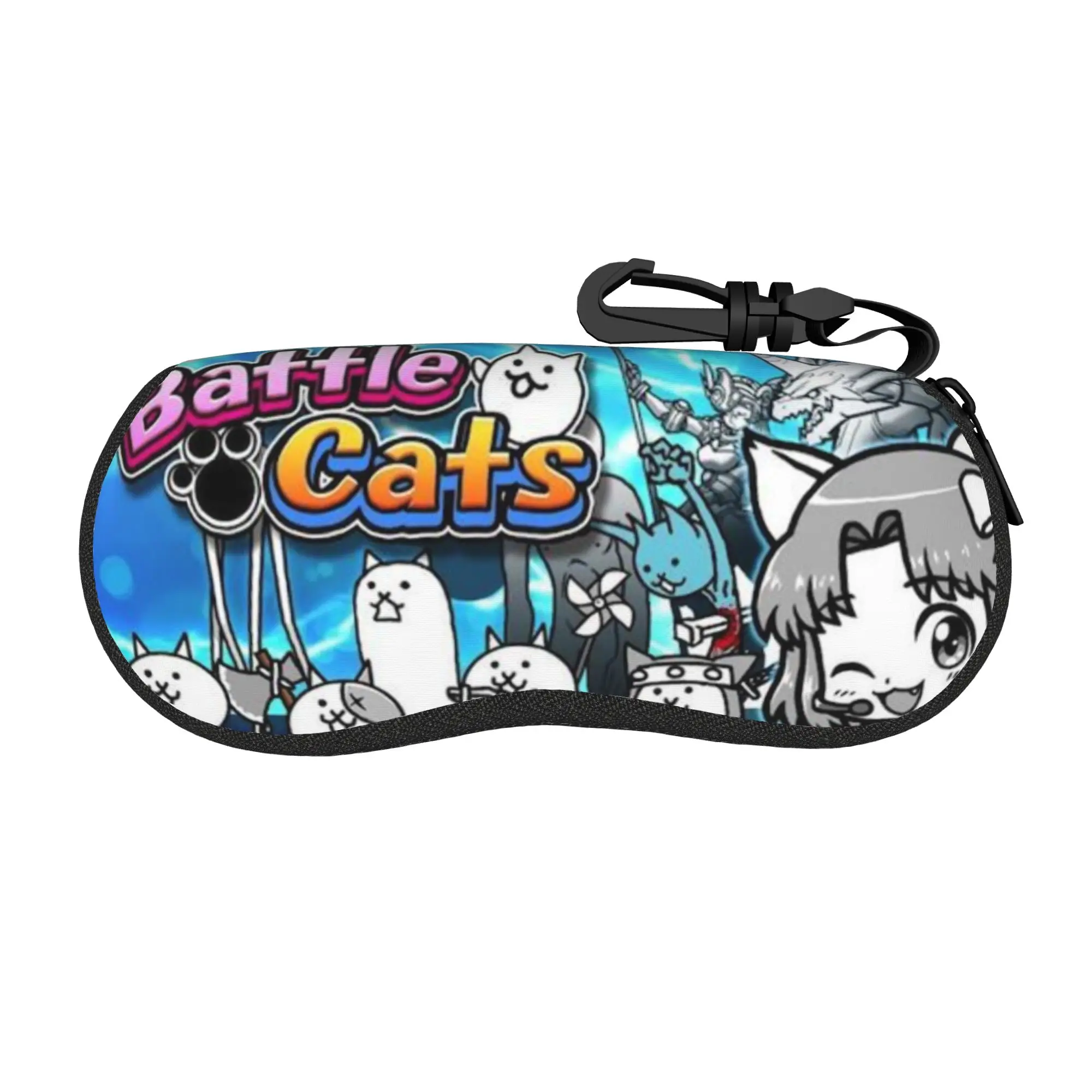 Battle Cats Rangers Glasses Case Women Men Convenient Box  Eyewear Protector Anti-Pressure Glasses Box