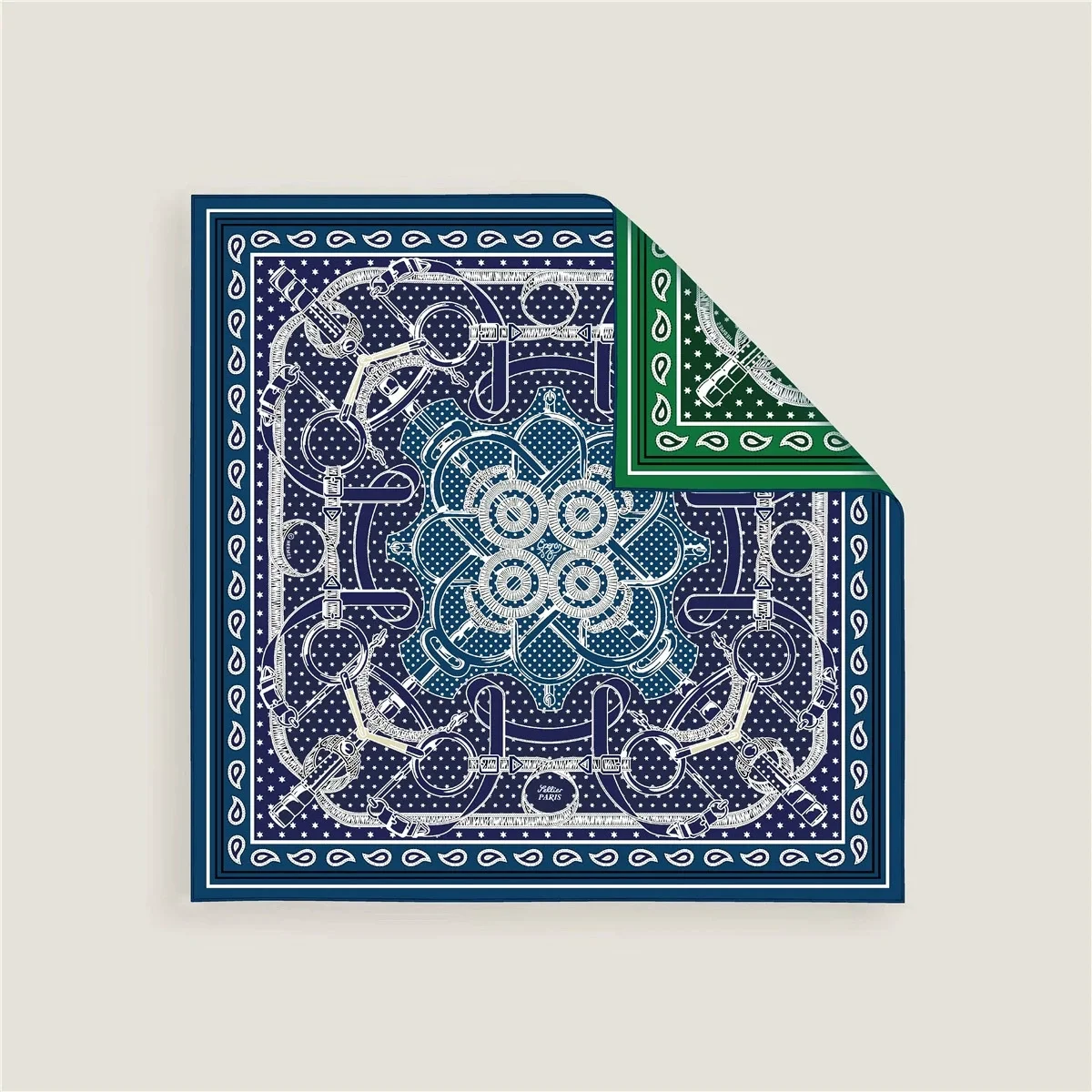 2025 New Female Head Wraps Bandana Two-sided Shawl Square Scarf For Women Twill Print Headband Foulard Hijab Beach Neckerchief