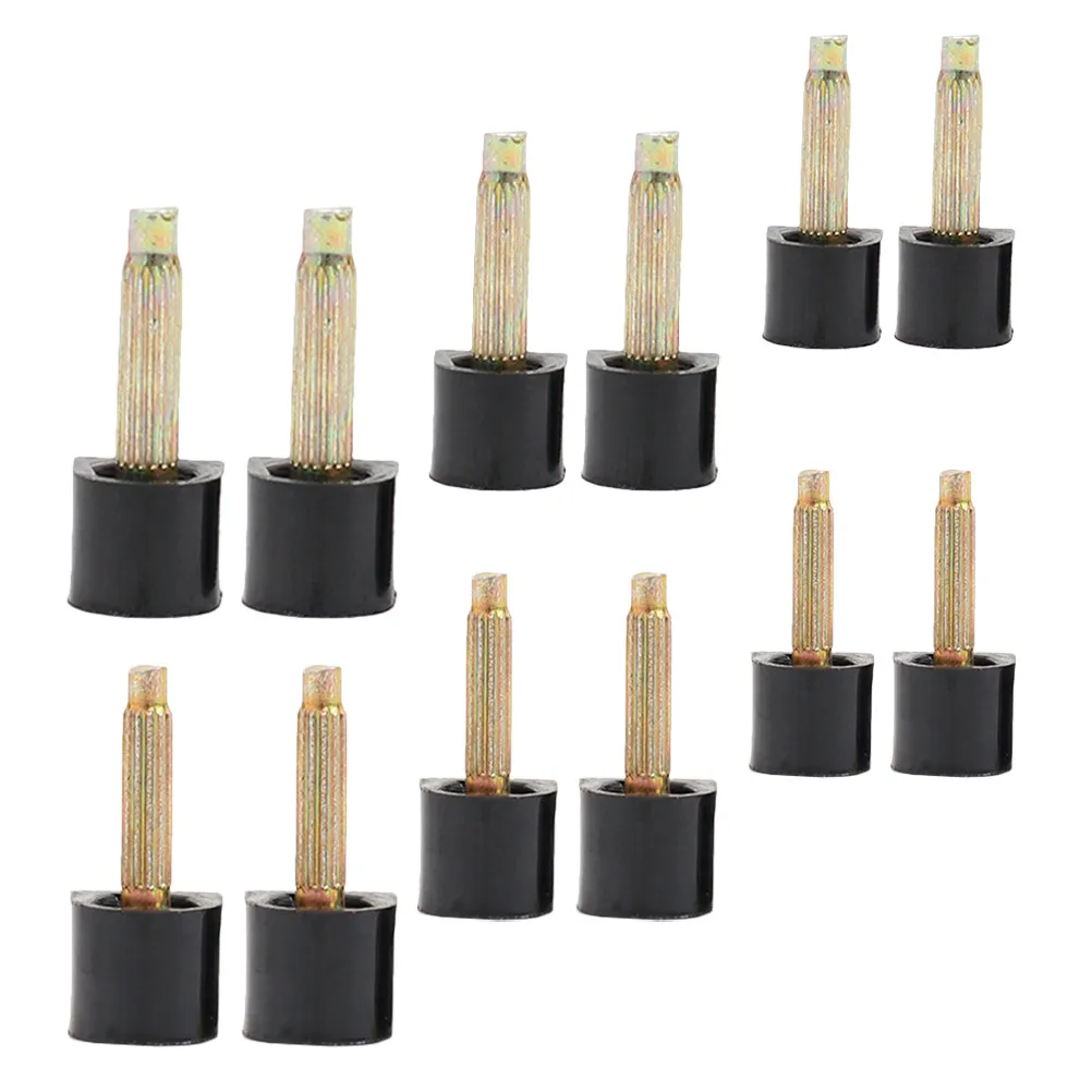 6Pairs Anti-Skid Shoe Spikes High Heel Tip Protector Wear-Resistant Replacement Caps Noise Reduction Heel Protectors Heels Tips