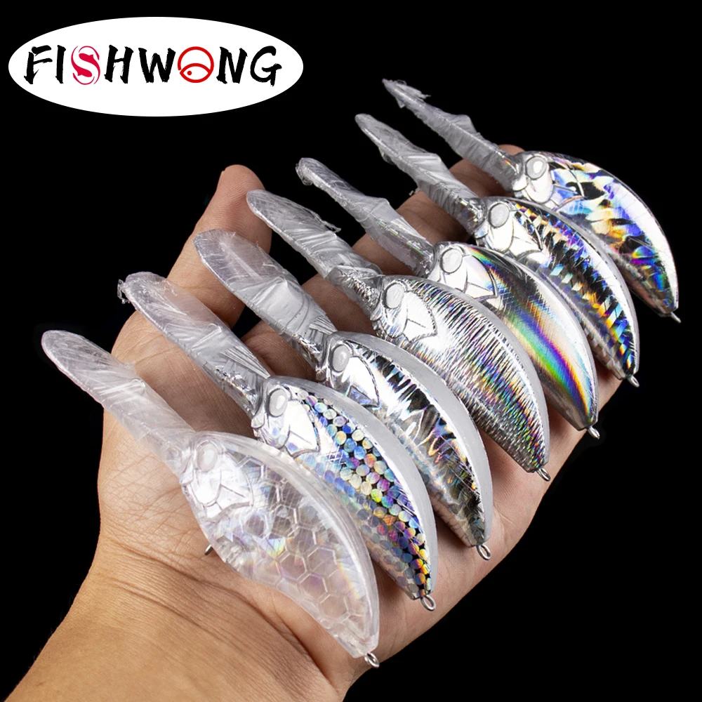 fishwong-40pcs-lot-unpainted-crankbait-wobbler-blank-floating-bass-fishing-lure-9cm-105g-foil-deep-water-bill-crankbait-diy