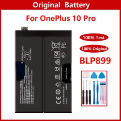 100% Genuine Original BLP899 Battery For OPPO One Plus 10 Pro / 1+10 PRO NEW  Batteries Batteria + Free Tools