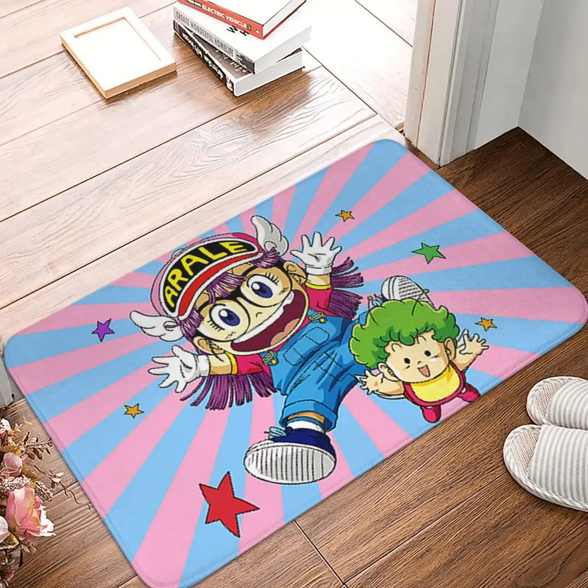 Dr Slump Robot Girl Anime Kitchen tappeto antiscivolo ARALE tappetino per camera da letto zerbino per porta d\'ingresso tappeto per la decorazione