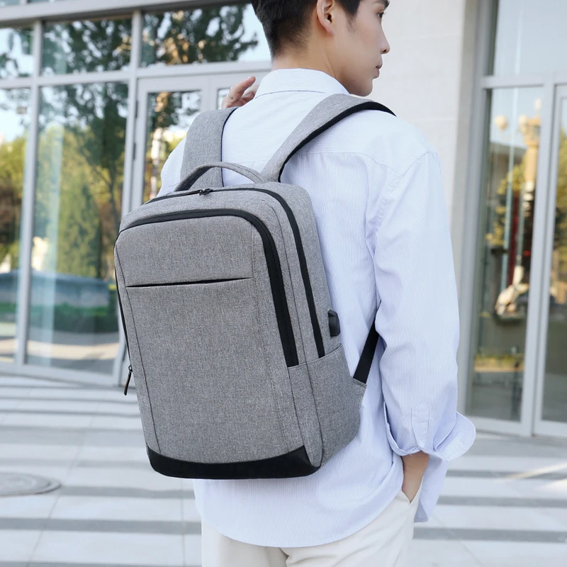 Mochila De Viaje con carga Usb para Hombre, bolsa De ordenador para ocio y negocios, novedad