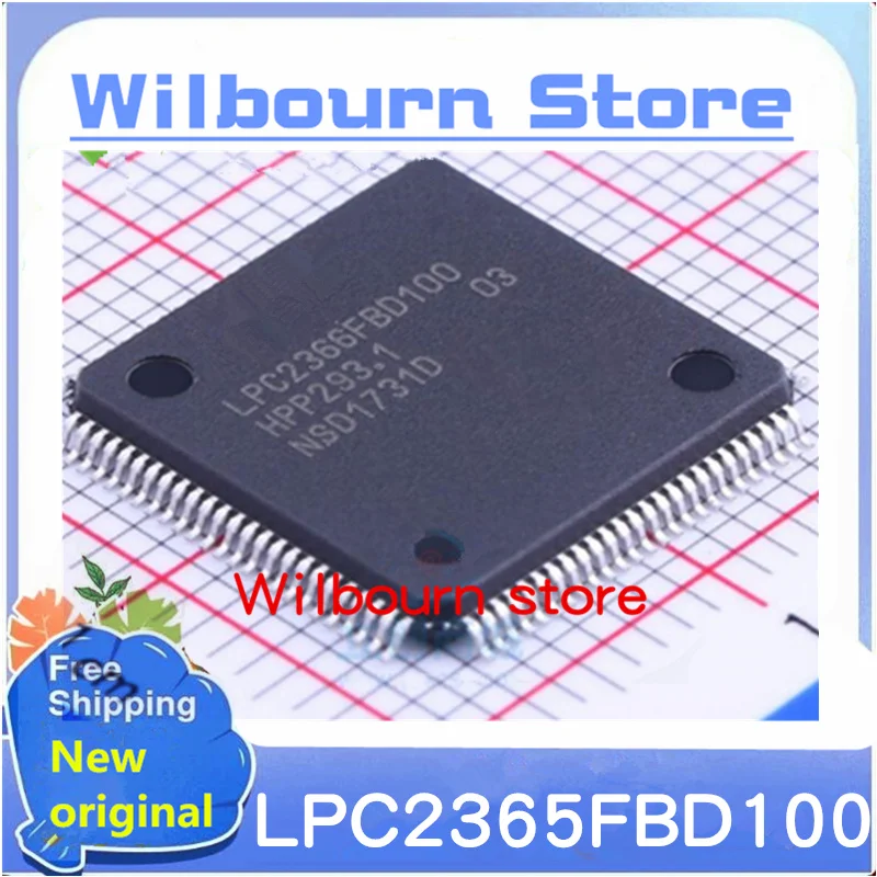 

5PCS~20PCS/LOT LPC2365FBD100 LPC2365FBD100,551 LQFP100 100% New Spot stock