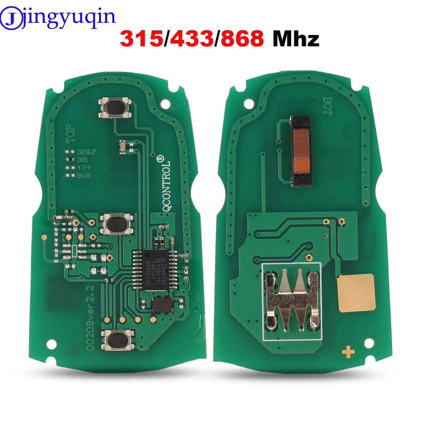 

jingyuqin Car Remote Smart Key 315Mhz / 868MHz for BMW 1/3/5/7 Series CAS3 X5 X6 Z4 Car Keyless Control Transmitter with Chip