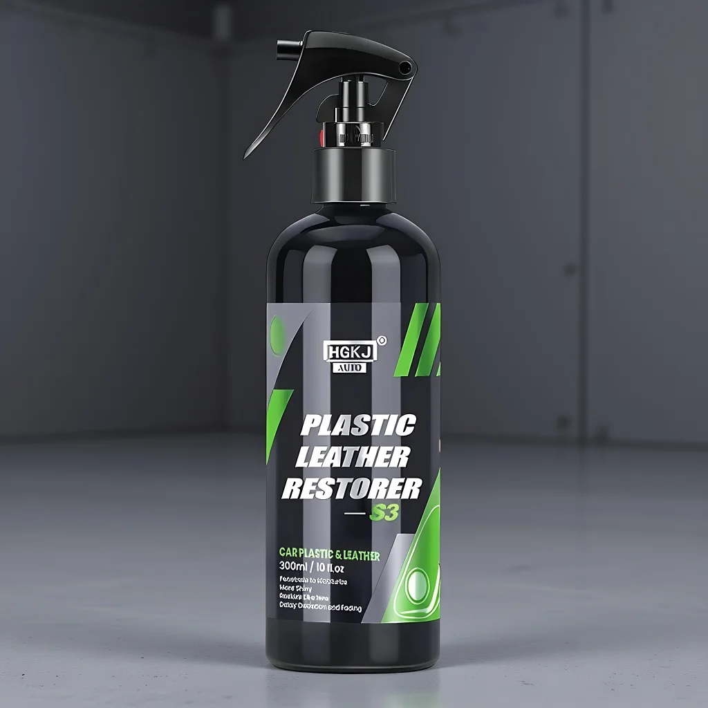 

​​100ML Car Plastic & Rubber Restorer Spray - Back to Black Gloss for Interior Renovation​​