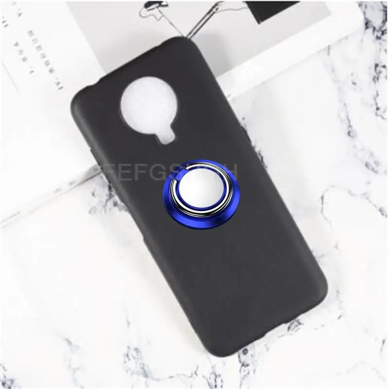 For Nokia G10 G20 TA-1336 1343 1347 1372 1365 Back Ring Holder Bracket TPU Soft Silicone Phone protect Case Anti falling shell