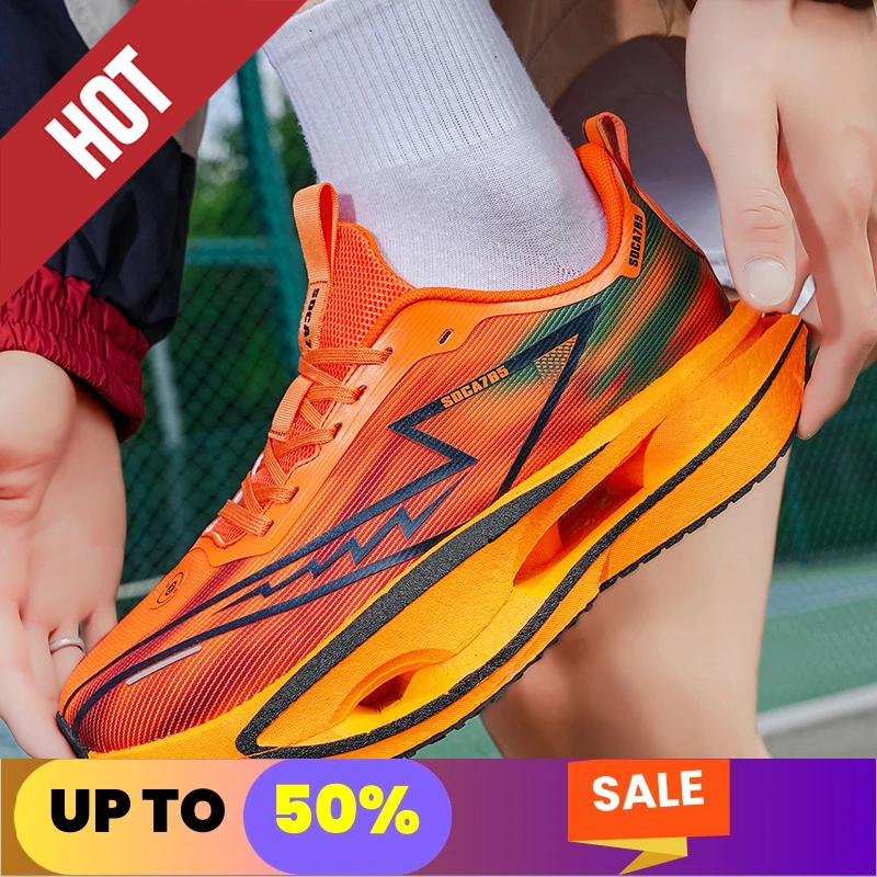 

Professional Running Shoes CarbonBoard Marathon Men Sports Fitness Lightweight Womens Comfortable Athletic Antiskid Gym Sneakers