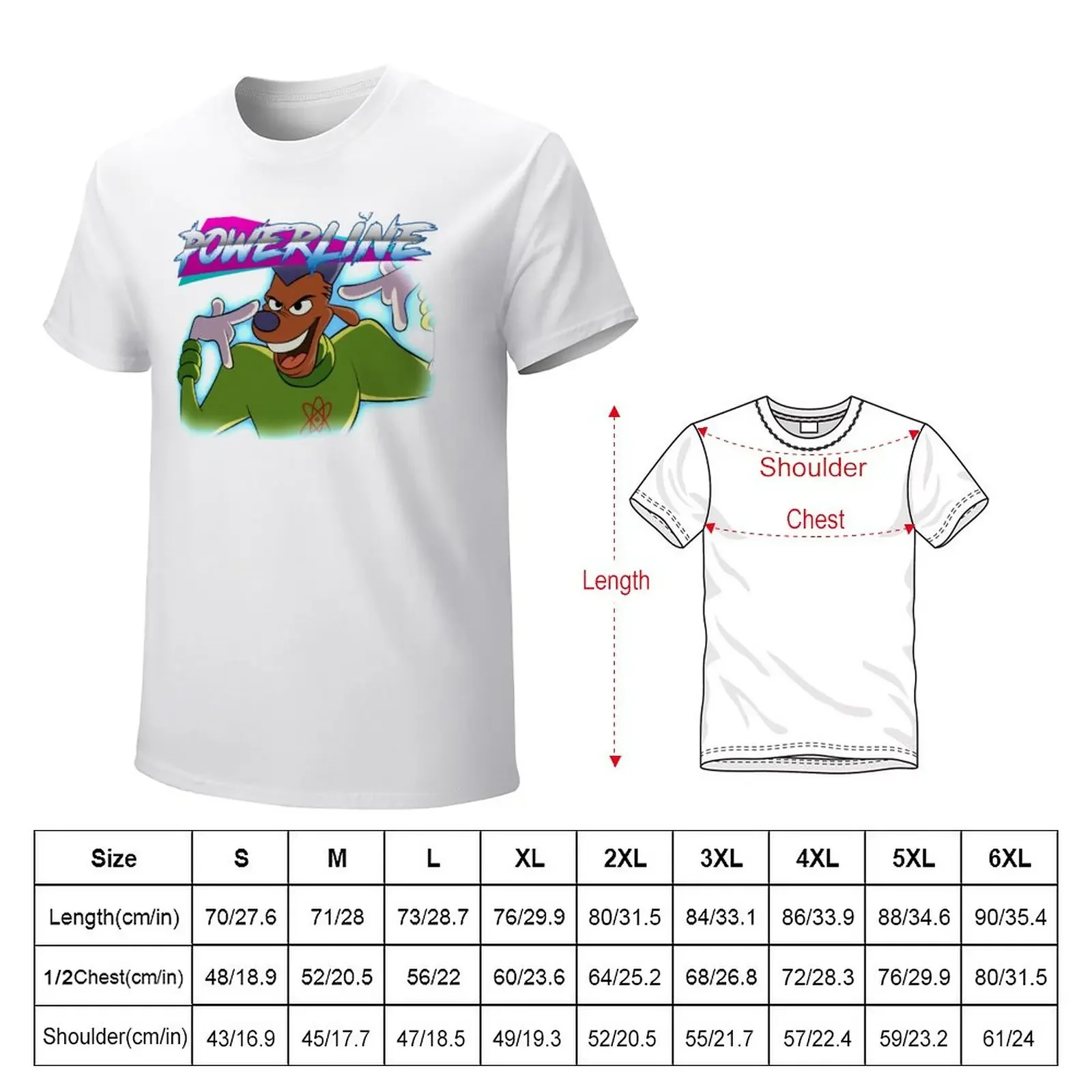 PowerLine T-Shirt boys whites plain slim fit t shirts for men