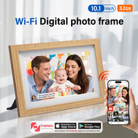 Frameo 10.1 Inch Smart Digital Photo Frame 32/64GB Cloud Storage WiFi Digital Picture Frame IPS Touch Screen Auto-Rotate