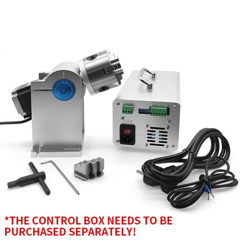 D80 Marking Machine Rotary Shaft Marking Machine Rotary Fixture Laser Engraving Machine Rotary Stepper Motor