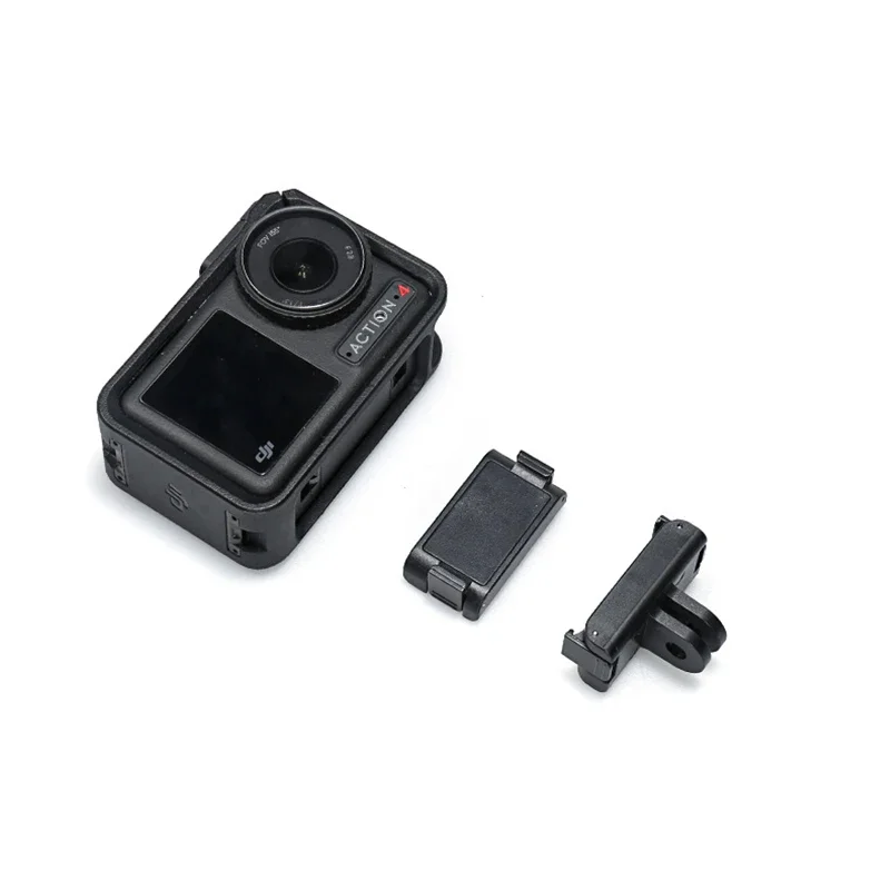 Magnetic Quick Release Base Bracket 1/4 Screw Interface Mount Adapter For DJI OSMO Action 4 /3/2 Action Camera Accessories