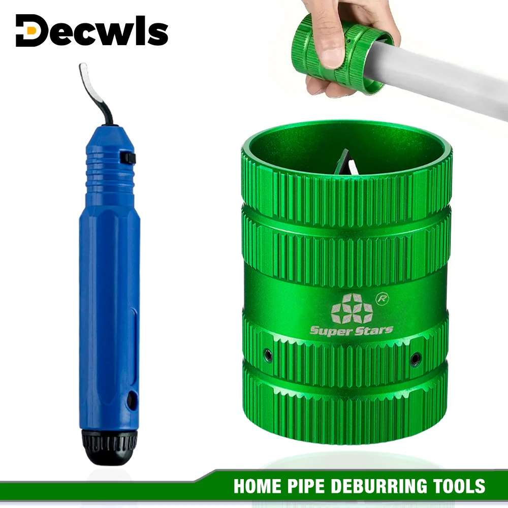 

Pipe Deburring Tools, Home Use 1/4" To 5/8" Pipe Grinding Tools, For Trimming PVC, Copper, Stainless Steel, And Aluminum Pipes