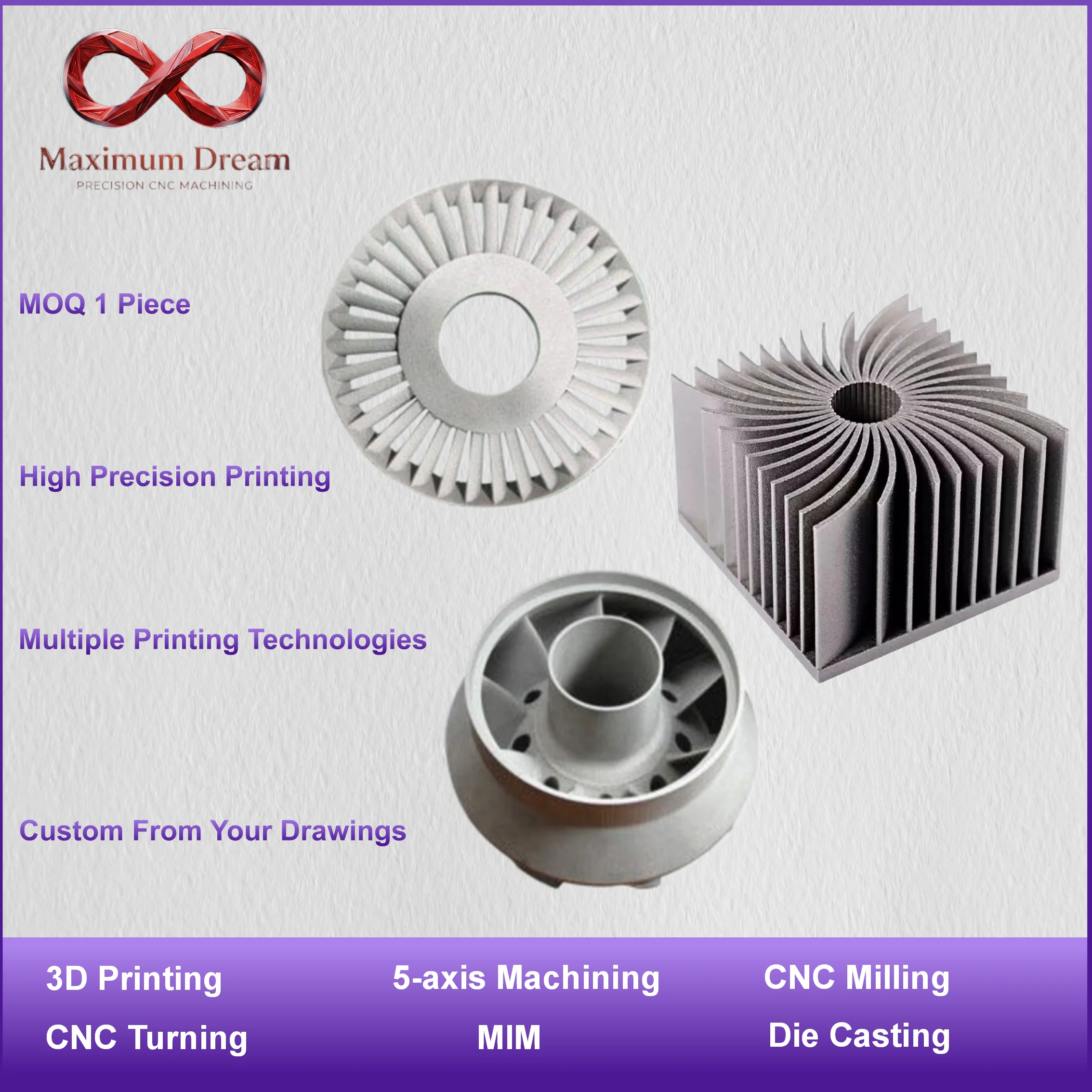 SLM Metal 3D Baskı Özel Hizmet - Industrial Laser Printing incelemesi ve fiyatı