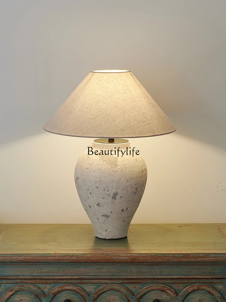 

Ceramic Chinese retro decoration hotel B & B club living room bedroom bedside luminous objects