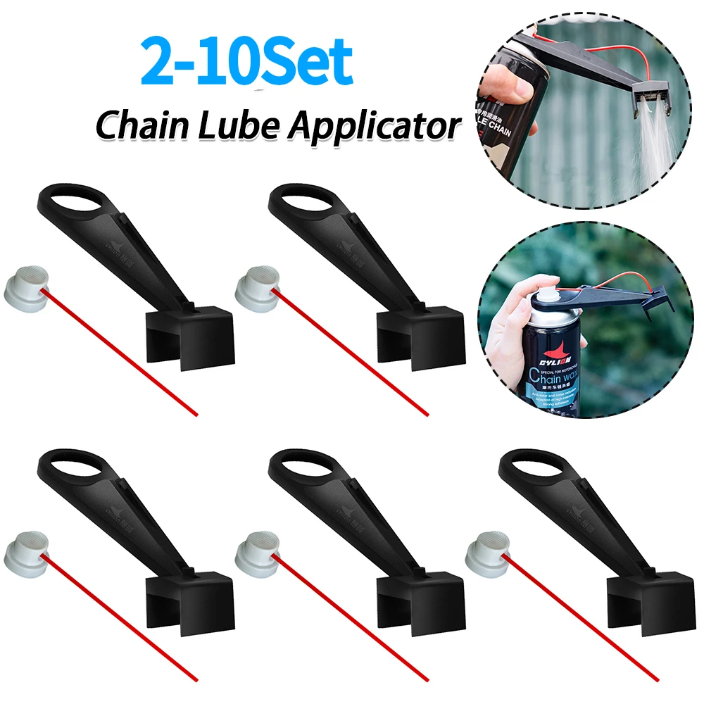 

2-10 компл., аппликатор для смазки цепи, очиститель цепи, аппликатор для масла для цепи мотоцикла, смазка, держатель для соломы, позиционер, аппликатор
