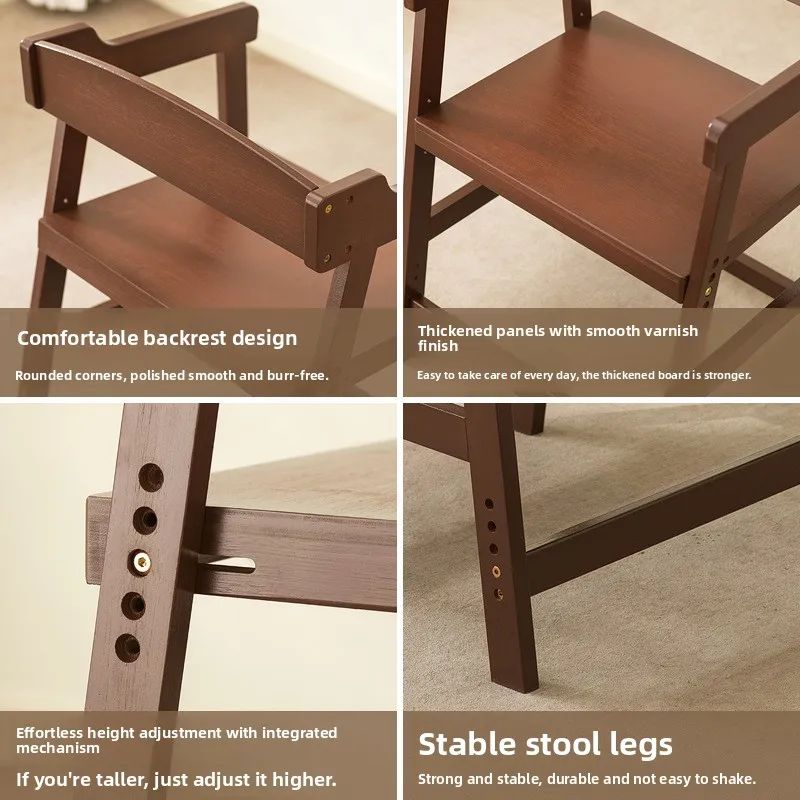 كرسي الكتابة، كرسي مكتب، كرسي الطعام، كرسي تعلم الأطفال، مقعد رفع قابل للتعديل