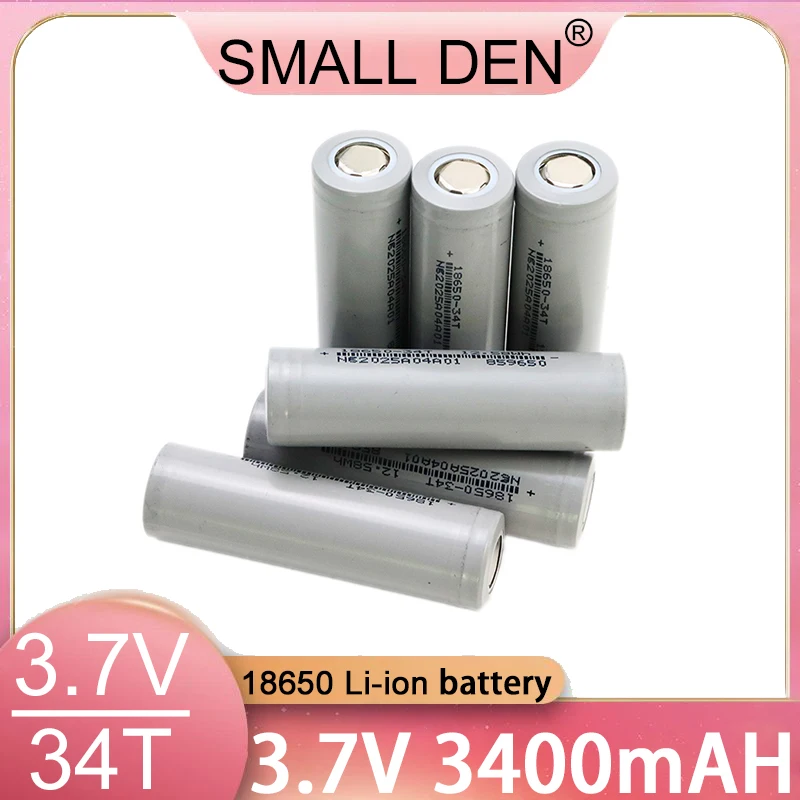 3400 мАч 18650 34T 3C литий-ионный аккумулятор 3,7 В аккумуляторная батарея электрическая указка дверной звонок фонарик литиевая батарея