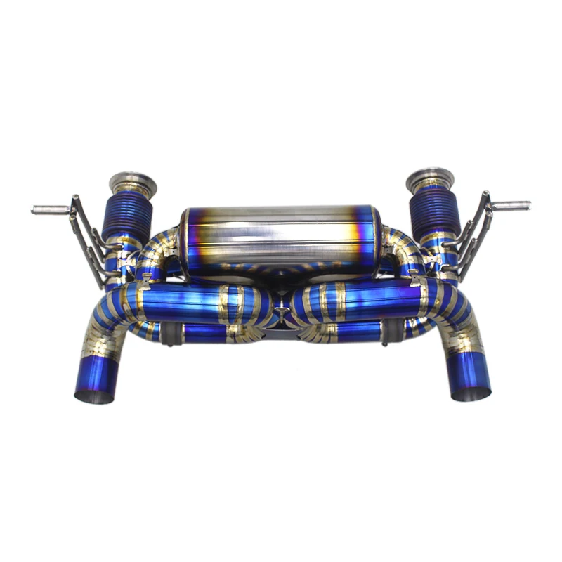 

Performance Catback Exhaust For Lamborghini Huracan STO/EVO Spyder 5.2 2019-2020 Valve Exhaust Muffler Titanium Exhaust Pipe