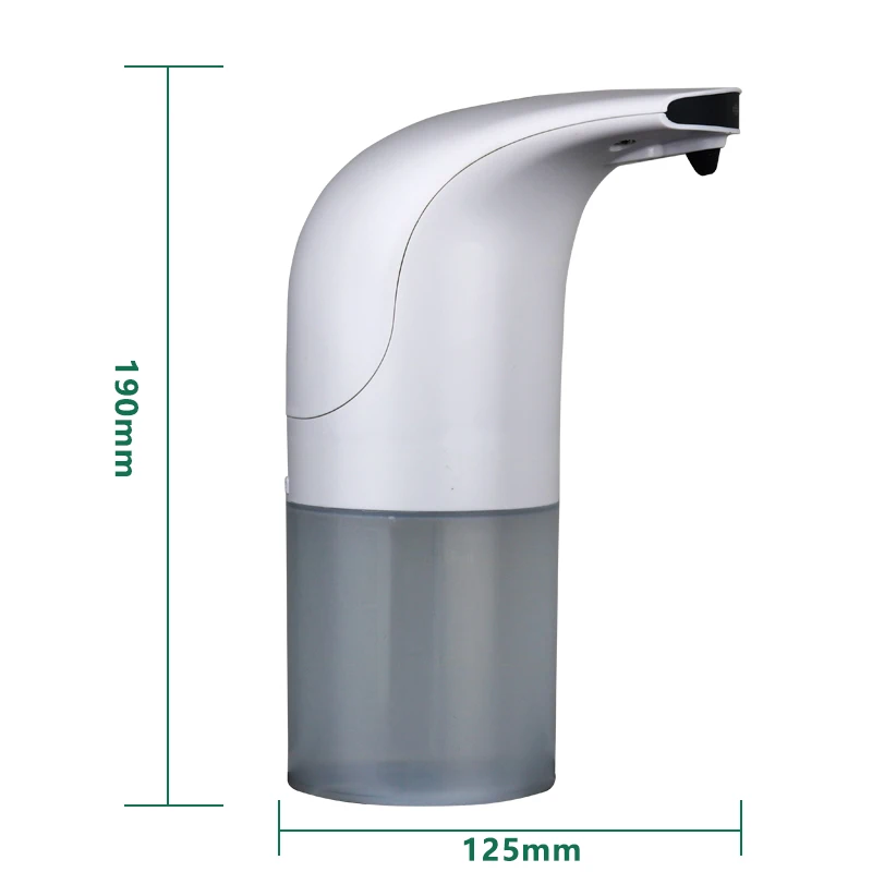 Dispensador automático de jabón líquido de espuma inductiva, dispositivo inteligente de lavado de manos, ABS, sin contacto, para cocina y baño, 300ML