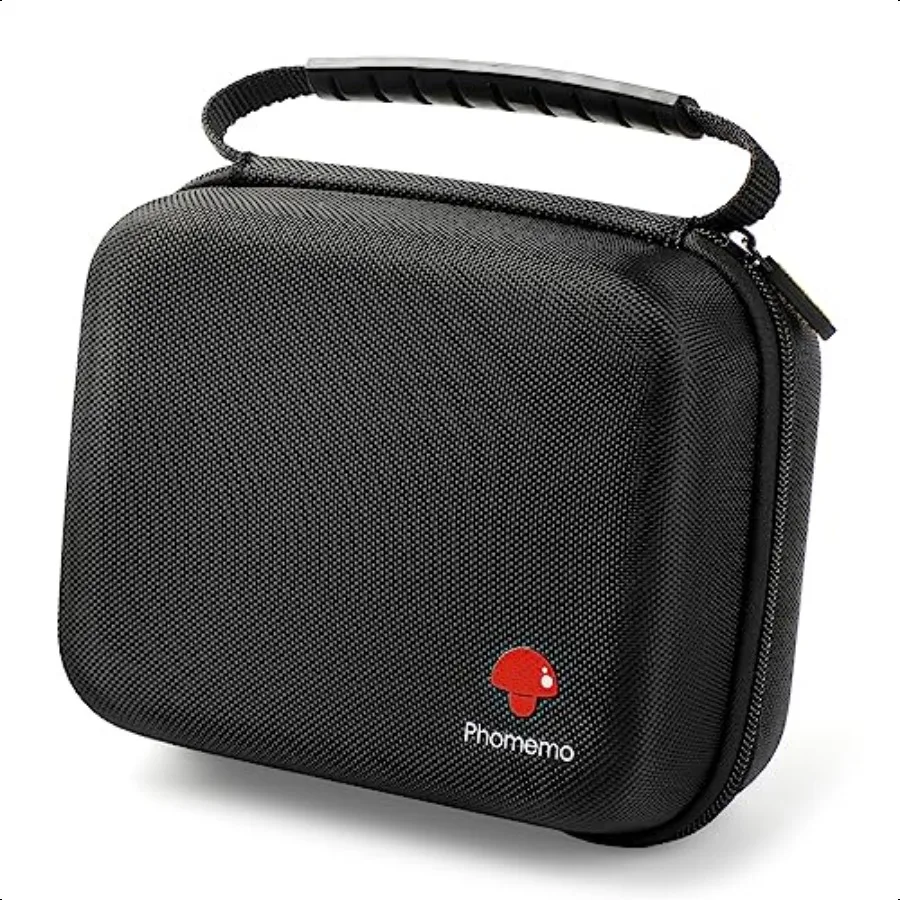 

Phomemo Label Maker Case Compatible M220 M110 M108 M260 M221 M120 M200 M150 M250 Printer with Mesh Pocket for Accories Case Onl