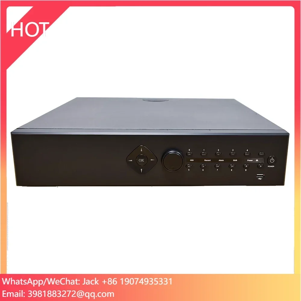 

FansuTi 64CH 4K 8MP NVR 8 SATA Industrial Human Face Detection Human Shape Detection Detection Network Video Recorder