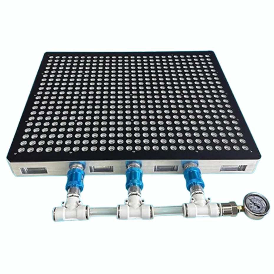 Porous vacuum suction cup CNC strong multi-point adsorption detachable anti blocking industrial machining center fixture
