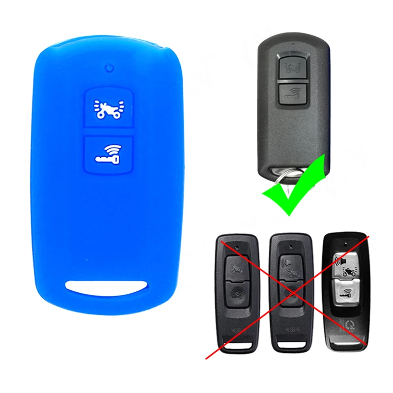 Motorcycle Remote Silicone Key Case Cover For HONDA Scoopy Airblade 150 Click 150 VARIO 125 Vario 150 PCX 150 Click 150i SH125