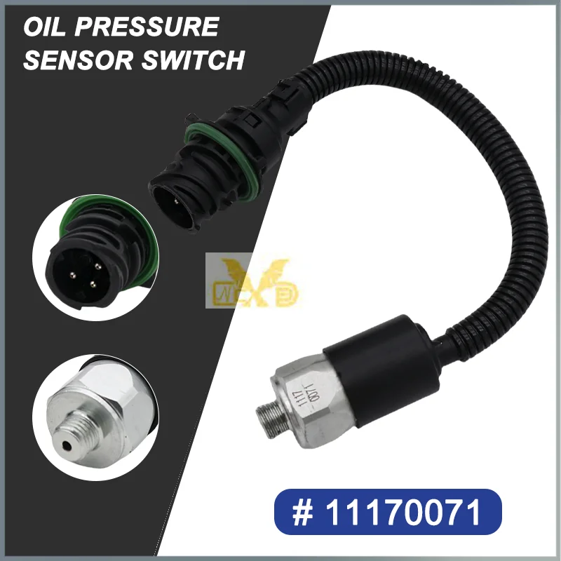

Oil Pressure Sensor Switch VOE11170071 11170071 11039580 11170743 for Volvo L120E L180E L220D L50D L70D L90D L120D