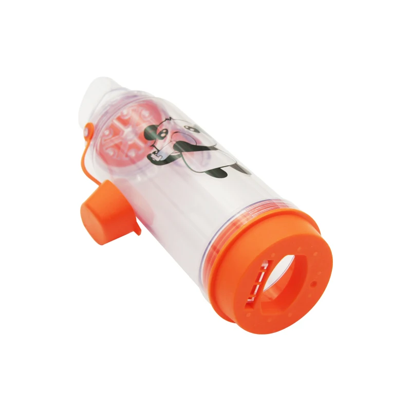 Inhalateur en silicone pour chambre à aérosol, bouteille de nébulisation, haute qualité, inhalateur d'espacement pour l'asthme, chambre pour adulte, enfant, bébé