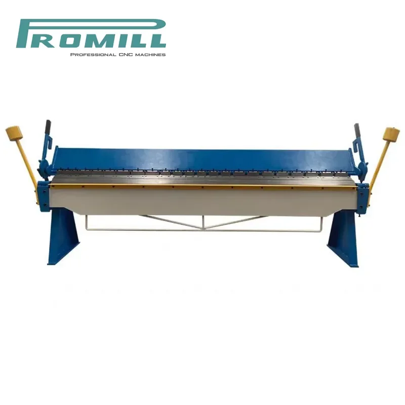 HCY 3050mm Aluminum Hand Brake Bending Machine W2.0X3050 with One Whole Blade and Box Brake PAN & Manual Core Component Motor