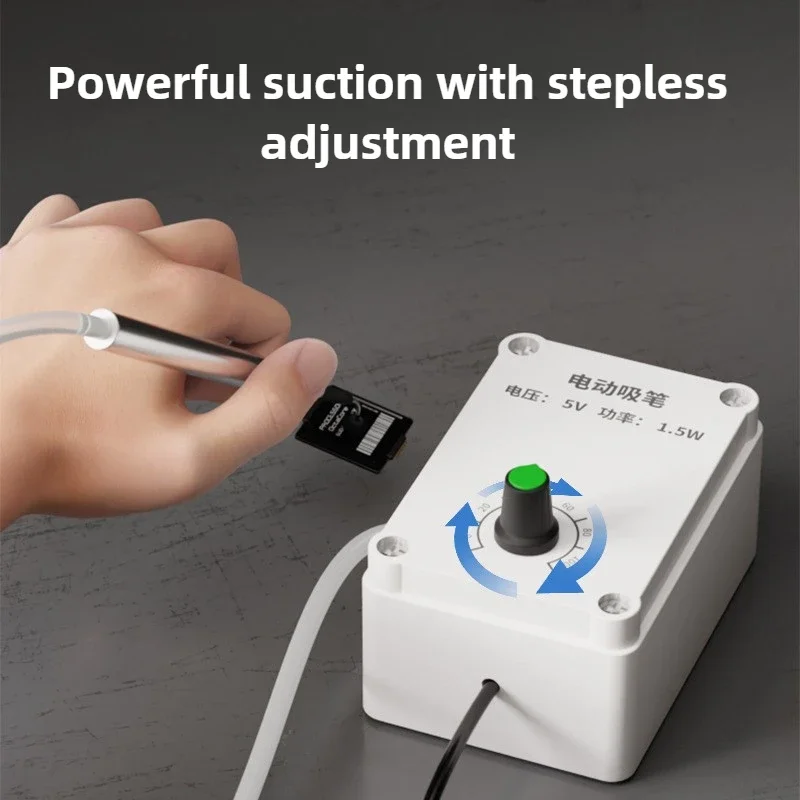 USB Electric Vacuum Suction Pen Adjustable Vacuum Suction Pen Silicone Suction Cup Disassembly Tool Portable Powerful Tools
