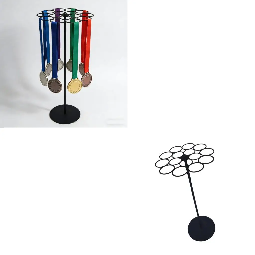 Support récompense pivotant solide avec base mince 7 pouces crochets renforcés pour 45 réalisations