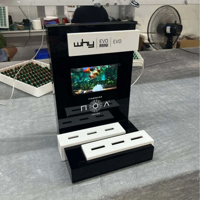 

Customized Acrylic Display Stand High-end Display Rack Video Player Advertising Mall Exhibition Shelf Proce
