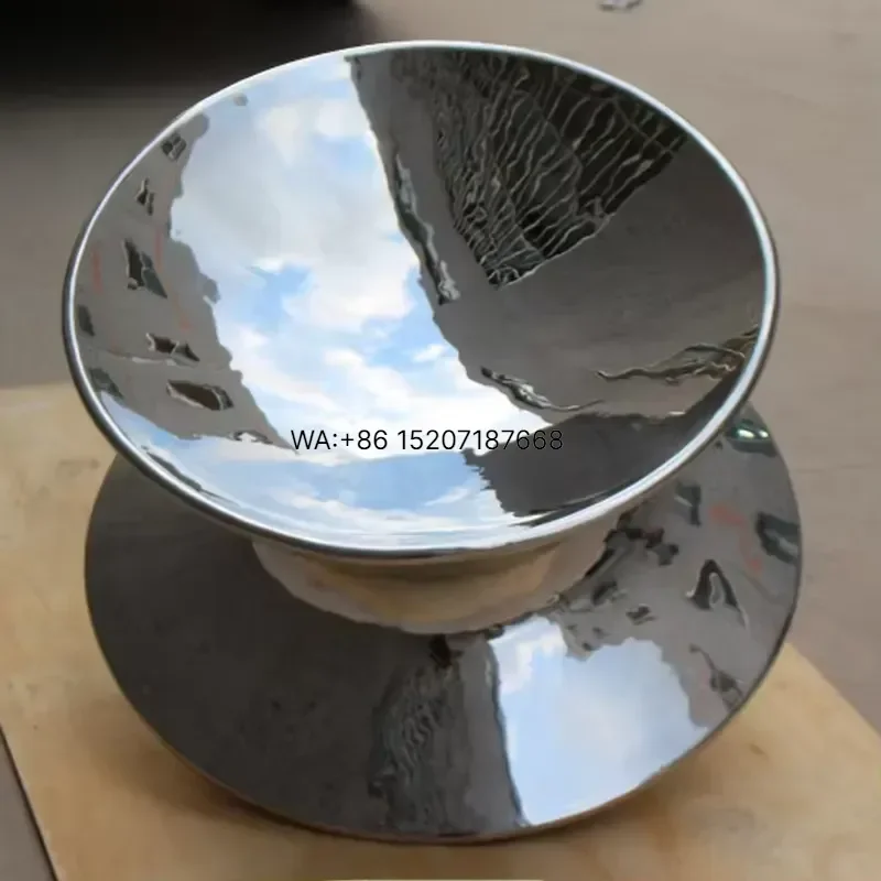 Wmwmnu Custom High Quality Stainless Steel Gyro Chair Sculpture Metal Art Statue for Home Decoration