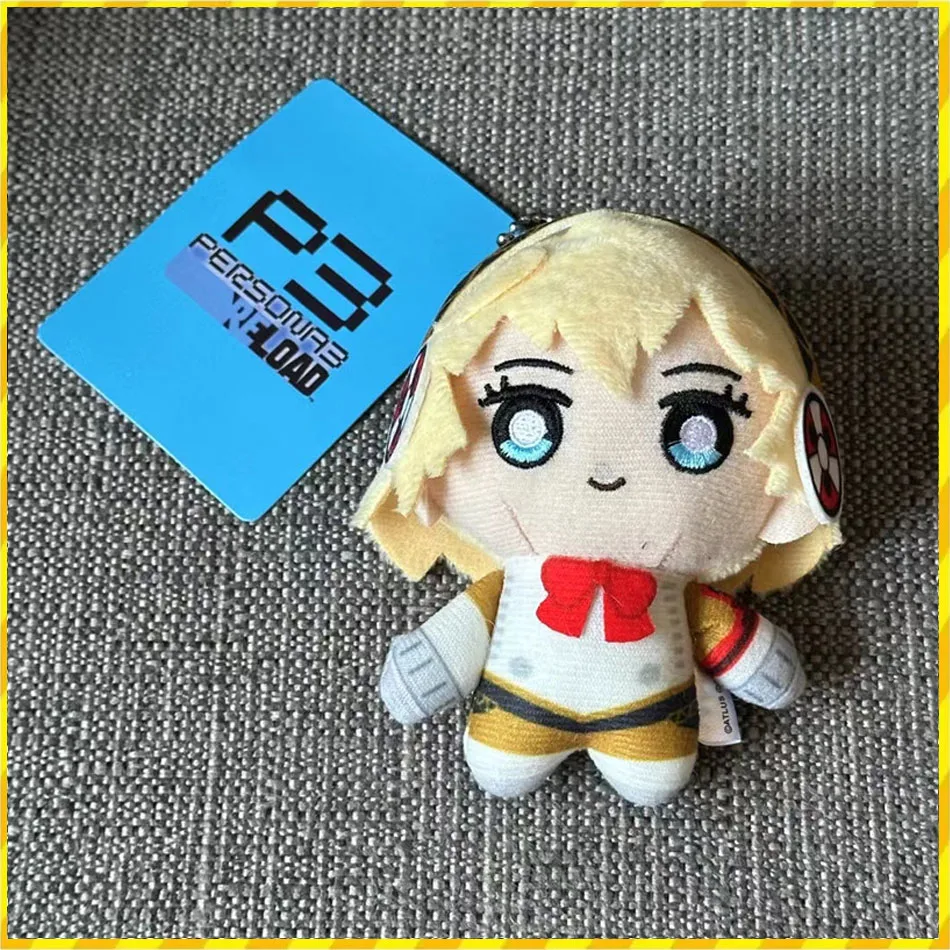 10CM Anime Yuuki Makoto Aegis Shiomi Kotone Gorou Akechi Joker Shiomi Kotone Cosplay Anime Plüsch-Anhänger Kinder Weihnachtsgeschenke