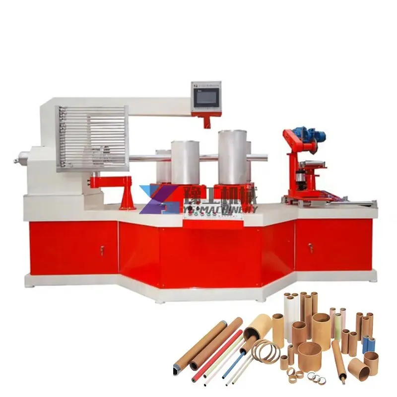 High Quality 2 Heads Spiral Paper Paper Core Tube Making Machine