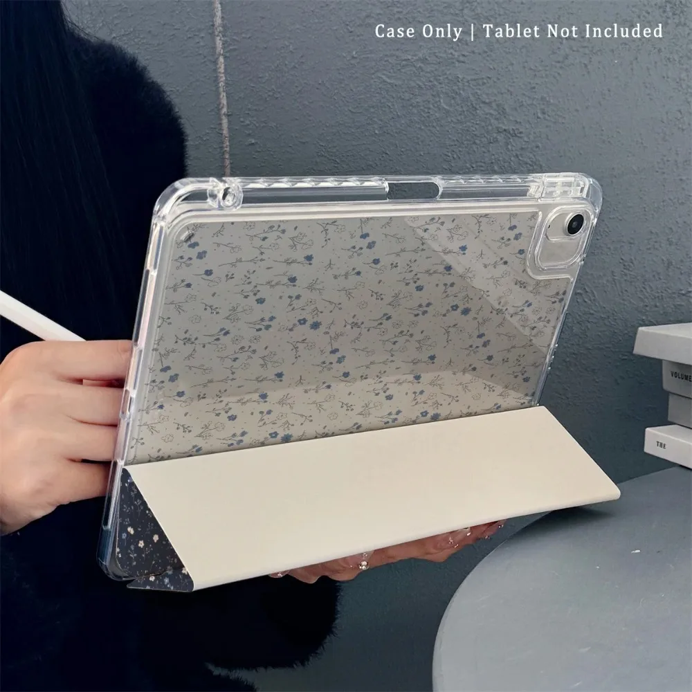 Full screen of floral patterns CASE FOR iPad pro 10/11-Inch 2020/6th/7th /8th /Air 3rd/Air 4th/9th gen/Air 5th Gen 2022/Air