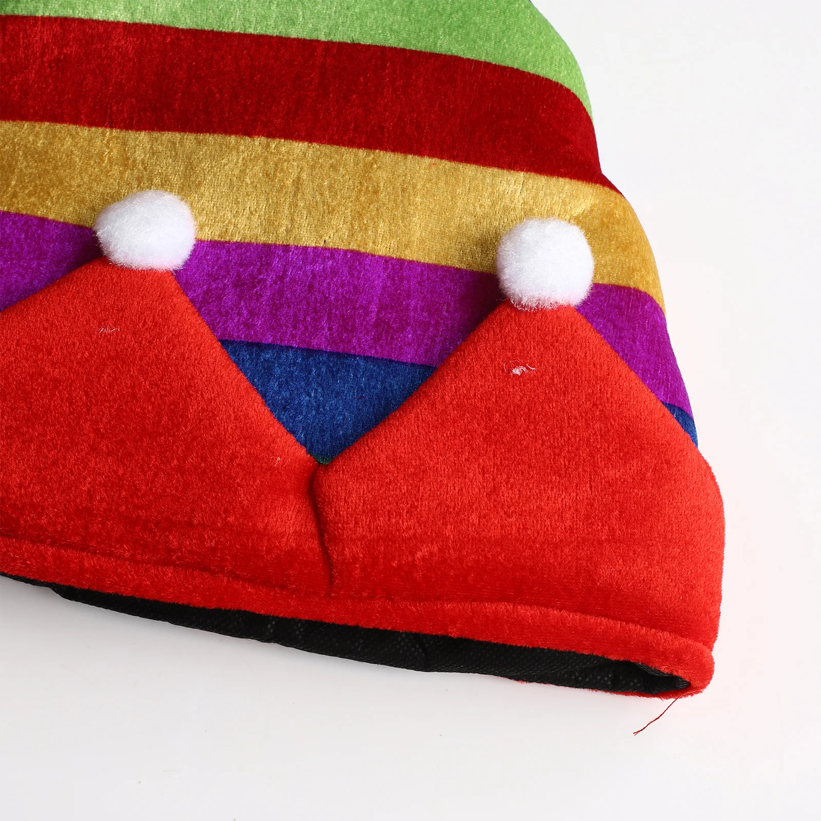 Fancy Clown Hat Mardi Gras Hat Peaks Bells Jesters Hats Cap Adult Kids Masquerade Halloween Party Cosplay Costume Accessories