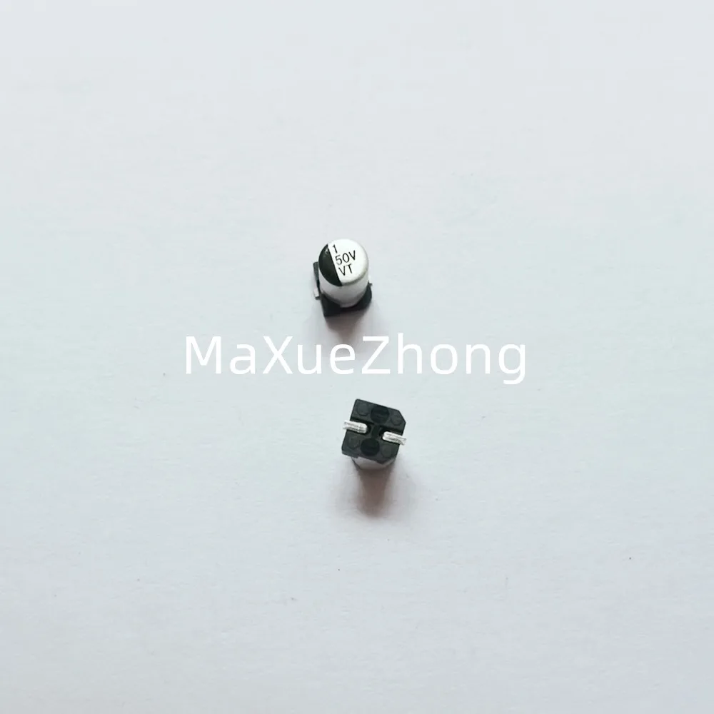 

Original new 100% 50V1UF SMD aluminum electrolytic capacitor with high temperature resistance 105 degrees 1UF 50V (Inductor)