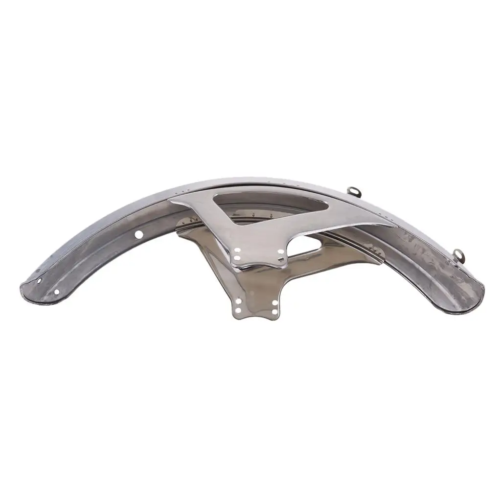 

Chrome Motorcycle Front Mudguard Fairing Mug Guard Covers for WY125