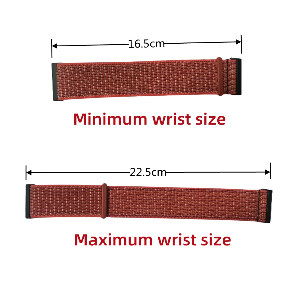 24mm Soft Nylon Loop Strap Wristband For SUUNTO7/9/9Baro/Spartan Sport/Wrist Hr Watch Band Replacement Fashion Bracelet