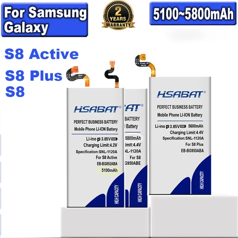 EB-BG950ABE EB-BG955ABA EB-BG892ABA Battery for Samsung Galaxy S8 G9508 S8+ G9550 S8 Plus (S8 Active) SM-G8920 G892F