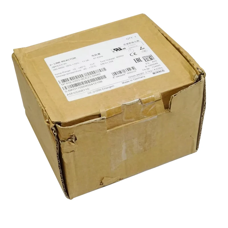 สินค้าพร้อมส่ง 6SL3 203-0CE21-0AA0 6SL3203-0CE21-0AA0 โมดูลรีแอคเตอร์แบบปิดผนึก ของแท้ใหม่เอี่ยม มีจำหน่าย ตัวควบคุม PLC