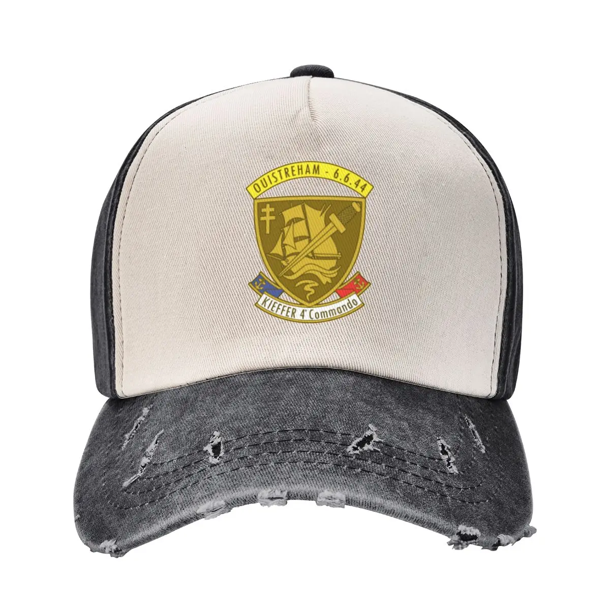 French Marine Commandos Badge Baseball Cap Rugby fashionable tea Hat Military Cap Man Baseball For Men Women's