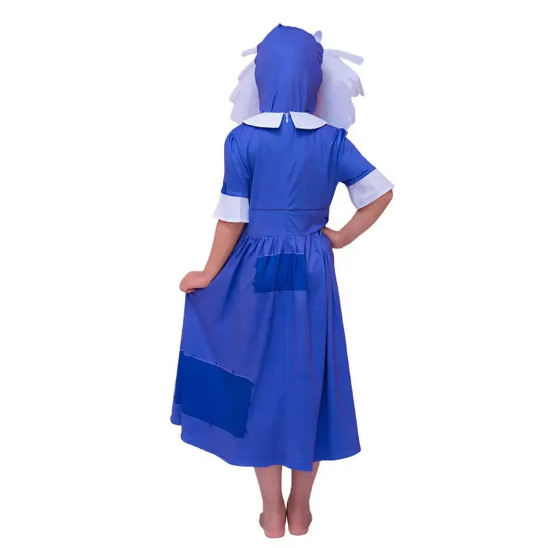 بدلة السيرك الرقمية للأطفال بومني جاكس بذلة راجاثا فستان زي حفلة الهالوين